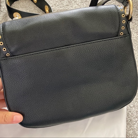 Michael Kors MK Brooklyn saddle bag medium size crossbody bag NWT - Picture 8 of 15